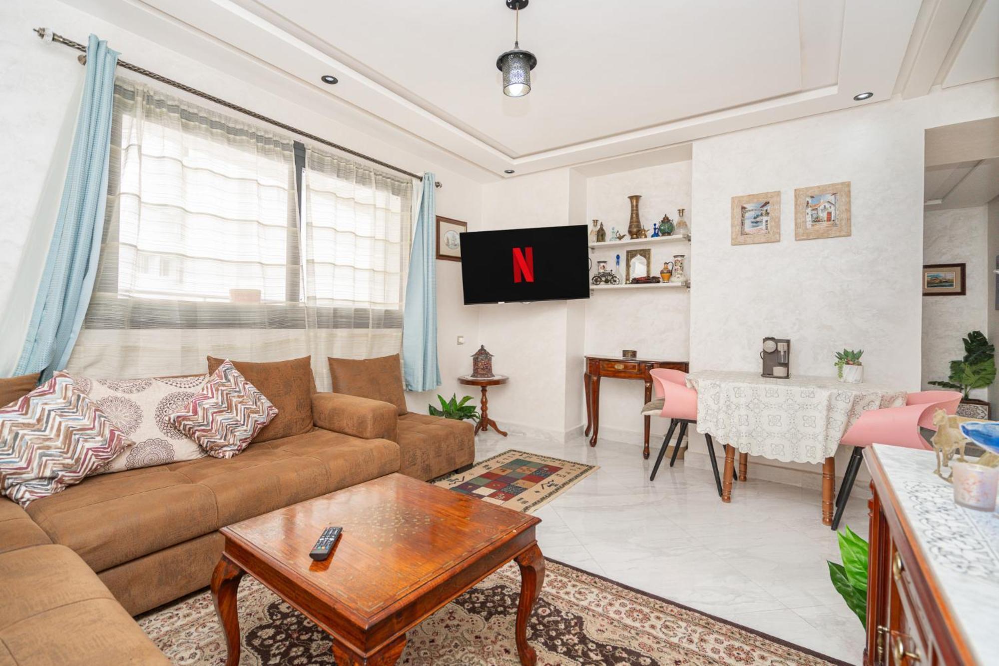 Deluxe Appartement Au Centre Avec Un Grand Balcon Tanger Eksteriør billede