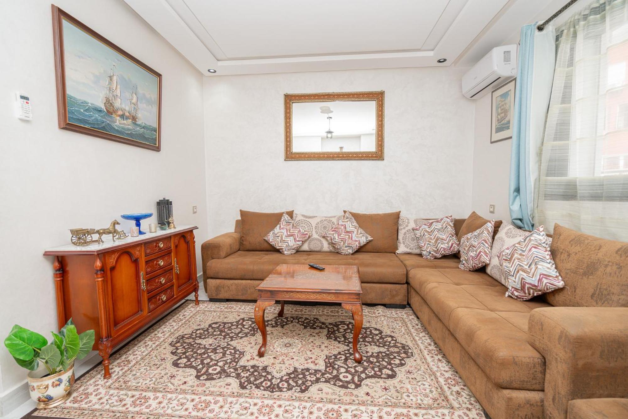 Deluxe Appartement Au Centre Avec Un Grand Balcon Tanger Eksteriør billede