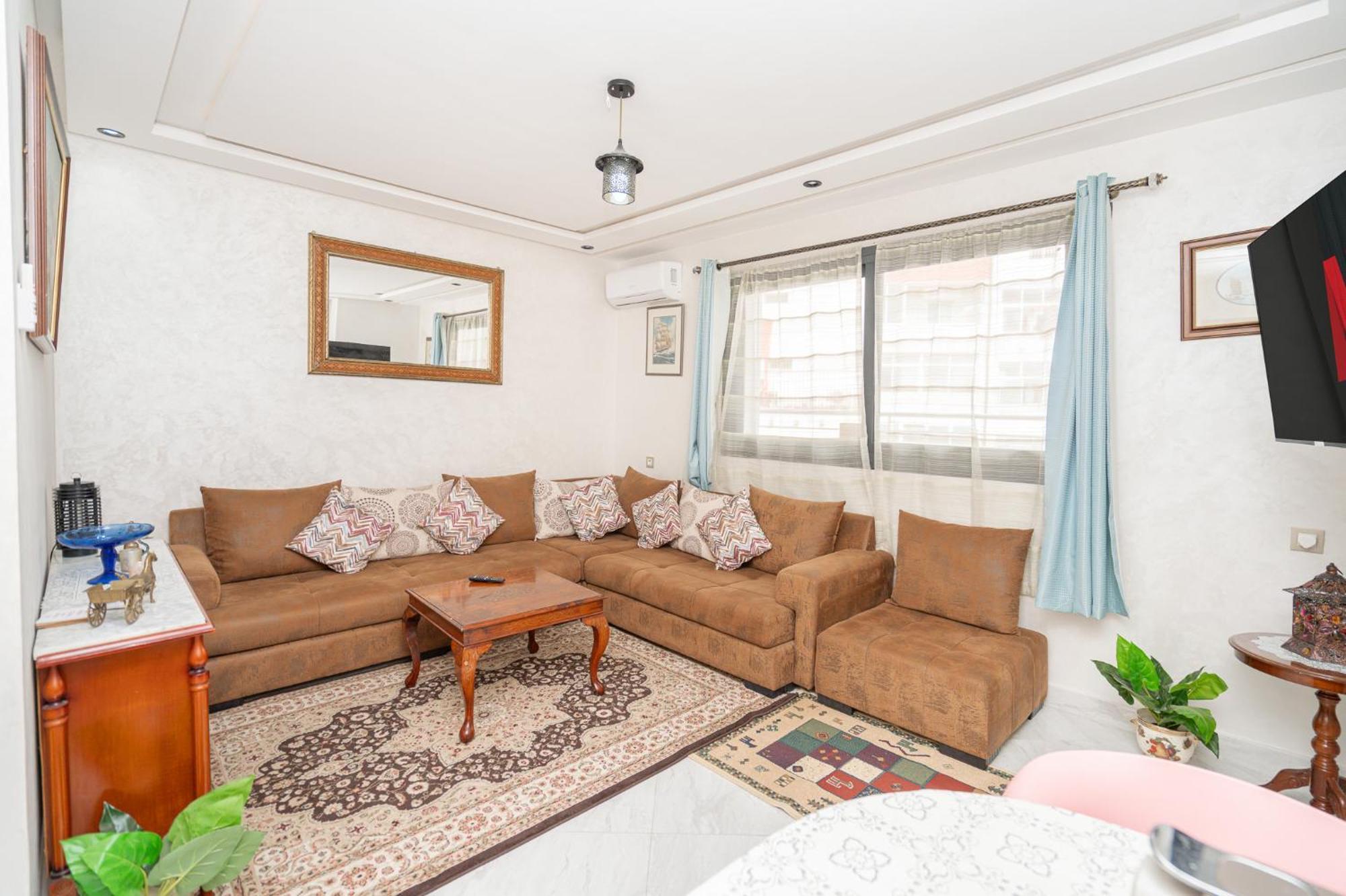 Deluxe Appartement Au Centre Avec Un Grand Balcon Tanger Eksteriør billede